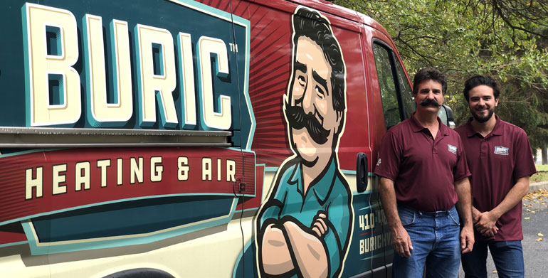Buric Heating and Air Conditioning employees